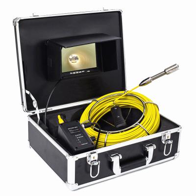 China Recording Function 23mm Lens Industrial Endoscope 20M To 50M Cable Sewer Pipe Inspection Camera Kit With DVR Function for sale