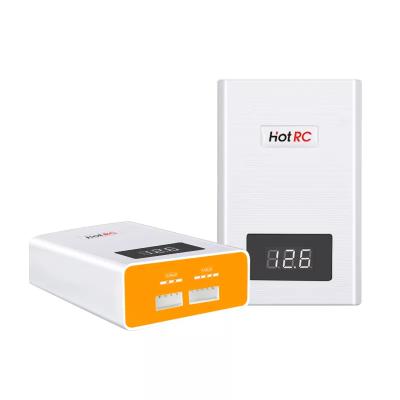 China HOTRC A400 Digital 3S 4S 3000mah 11.1V Lipo RC Car Battery Balance Charger with LED Screen Fast Charging Discharger for RC Car for sale