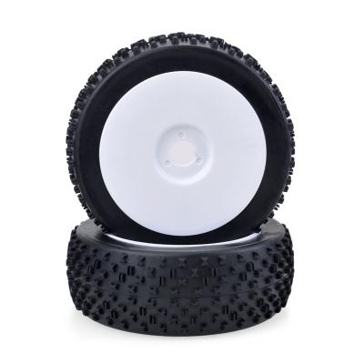 China Hobby 1/8 RC Off Road Buggy RC Tires Tire and Wheel Rim Fit 1:8 RC Car Hex 17mm Adapter for sale