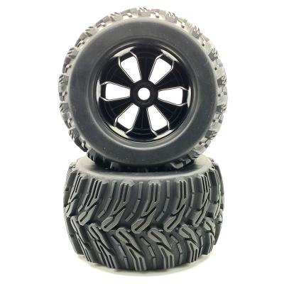 China RC Hobby Rc 1/8 Car Vehicle Tire 17mm Combiner Tire Diameter 170mm Monster Truck Off-Road Tire for sale