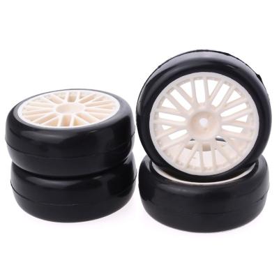 China RC Hobbysoul New RC 1/10 On Road Tires Gently and Rims Hex 12mm for sale