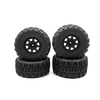 China RC 1/10 Desert Truck Tire Combiner 12mm Tire Diameter 47/55mm Rc Hobby for sale