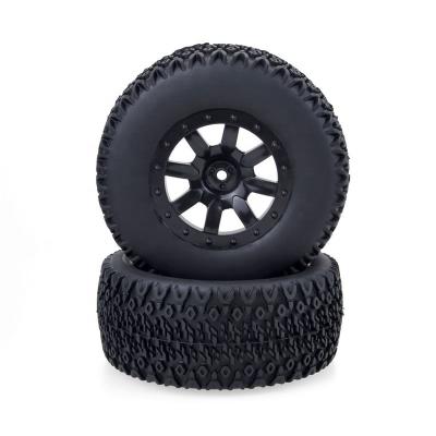 China RC Hobby RC 1/10 Off-Road Truck Tires 12mm Combiner Tire Diameters 110mm Truck Short Haul Tires for sale