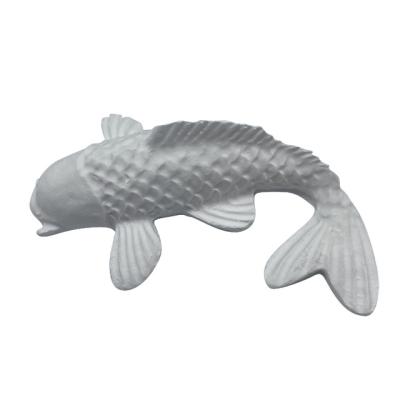 China Art Deco Wholesale Delicate Chinese Tradition Luck Carp Shape Plaster Home Decoration Fragrance Diffusion Stone for sale