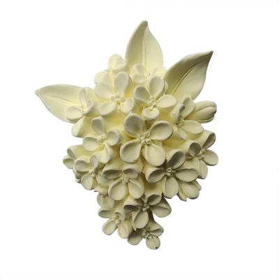 China Art Deco Wholesale Professional High Quality Variety  Safety Materials Fully Custom Hand-Carved Plaster Flowers for sale