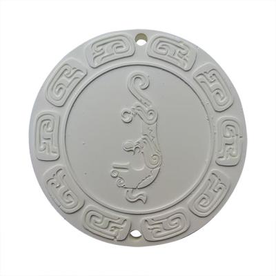 China Fully Customized Safe Material Process Manufacturer Viable Relief Engraving Fine Plaster Crafts for sale