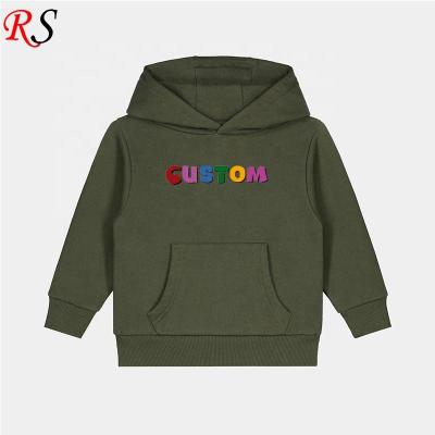 China Wholesale Anti Shrink Fleece Pullover Cotton Sweatshirt Boys Hooded Custom Printed Logo Hoodie for sale