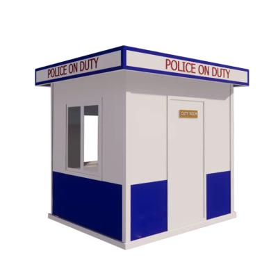 China Modern Security Cabin Houses Tiny Modular Guard Steel Frame Factory Prefab Homes for sale