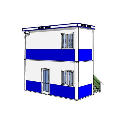 China Modern Security Room For Sale Modern Prefab Small Lodge Portable Guard Booth From China for sale