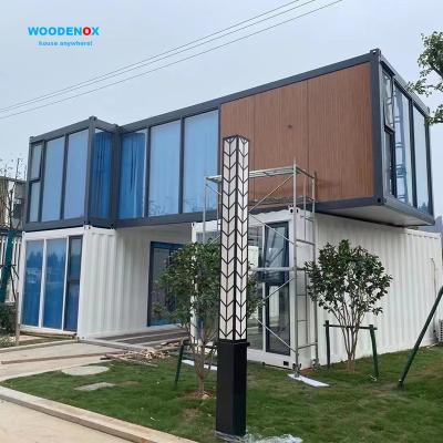 China Modern Living Container Houses 20ft 40ft Cheap Movable Prefab Modular Shipping Container House House for sale