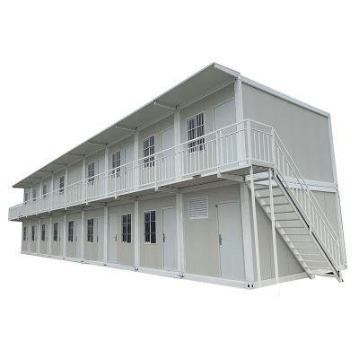 China Modern Steel Structure Tiny Container Houses Modular Detachable 20ft Container House for sale