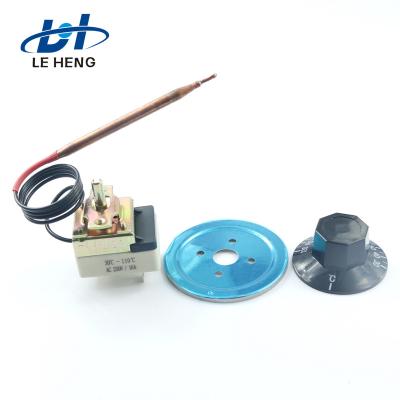 China WHD-B-CU Commercial Temperature Control Switch Adjustable Temperature Controller for sale