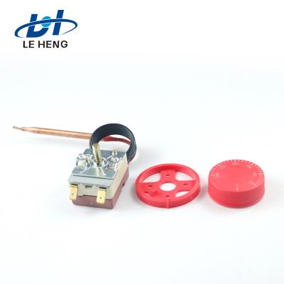 China Over 100 50-320 Degree WHD-E Adjustable Thermostat Capillary Copper Switch for sale