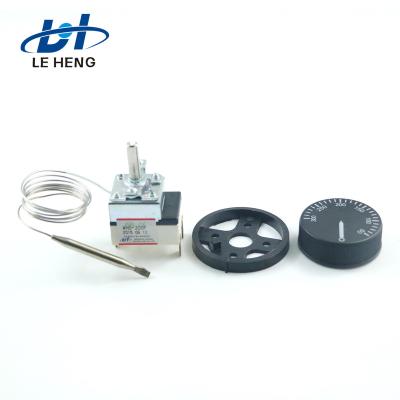 China WHD16A Thermostat 90 degree temperature switch whd-90f commercial ceramic wire length 1m temperature switch for sale