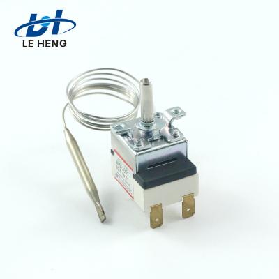 China Commercial water heater thermostat 90 degree whd-90f capillary thermostat for electric fryer for sale