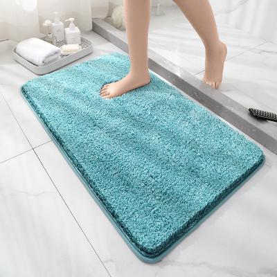 China Washable Bath Mat Sets Super Absorbent Thickened To Absorb Water And Prevent Soft Fluffy Bathroom Bathroom Cover From Slipping for sale