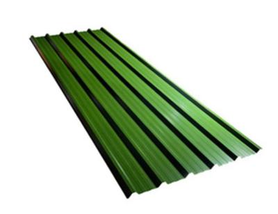 Cina Piastrelle di metallo di colore verde PPGI pannelli di tetto foglio trapezoidale Metallo tetto e rivestimento pannelli di tetto galvanizzati Nippon vernice in vendita