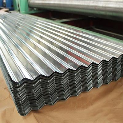 Cina 1219/914mm Full Hard Galvanized Z90 G550/SGC570 Strutturale di grado zinco rivestito corrugato galvanizzato Acciaio di copertura in vendita