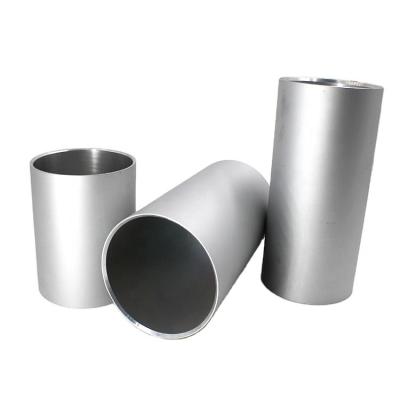 China Round Tube For Pneumatic Cylinder Hard Coated Thick Wall Aluminum Cylinder Tube By Extrusion for sale