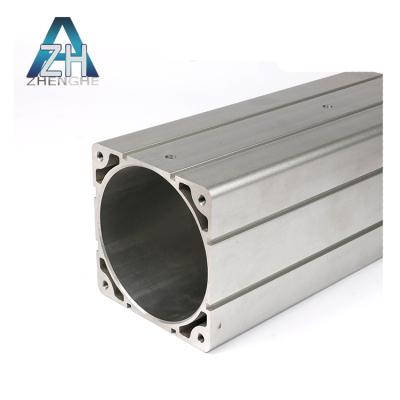 China Industrial silver anodized aluminum cylinders with factory price for sale