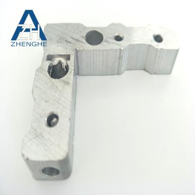 China Any Area Customize Aluminum Extruded Profile Corner Joint for sale