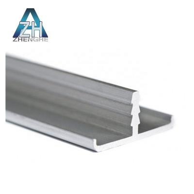 China Protecting& decorating tile edge 6063 T shape aluminum floor trim transition profile for sale