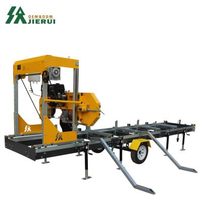 China Portable Swing Blade Sawmill Bandsaummühle Baumstammschneidemaschine für Holz zu verkaufen