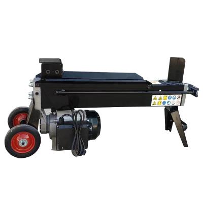 China Electric Wood Splitter Horizontal Log Splitting Machine For Firewood Processing for sale