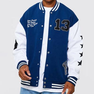 China Reversible Custom Wool Letterman Bomber Baseball Varsity Jacket Men OEM Winter Vintage School College Mens Jackets for sale