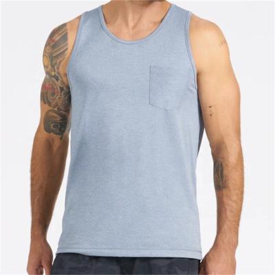 China Custom Bodybuilding Men's Workout Vest Muscle Fitness Wear Anti-Wrinkle Fitness OEM Vest Vest Vest for sale