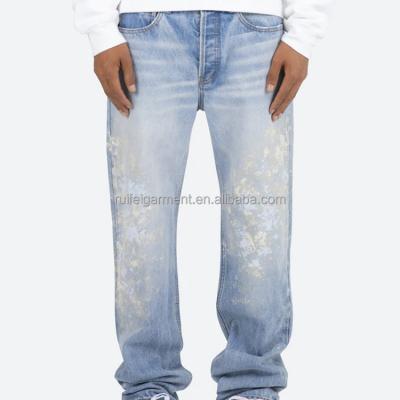 China Breathable Custom Logo Design 100%cotton High Quality Last Skinny Jeans For Men for sale