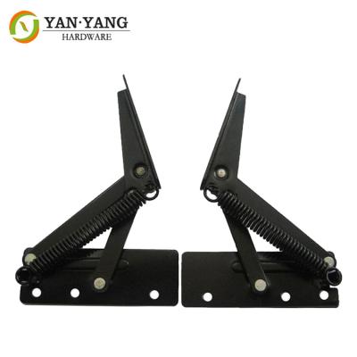 China Hardware Accessories Metal Sofa Connector Black Function Hinge for sale