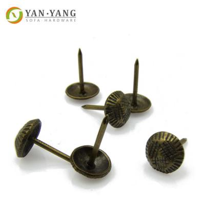 China Iron Upholstery Furniture Nail Sofa Decorative Nails with round head for sale