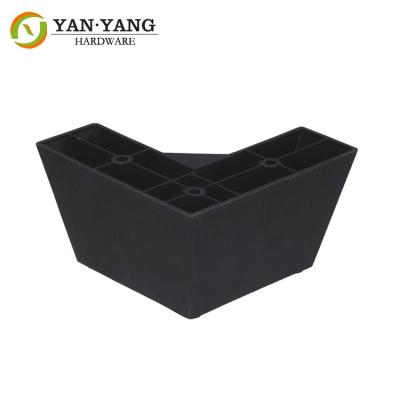 China Furniture Accessory  Sofa Plastic Legs decorative corner leg for sale