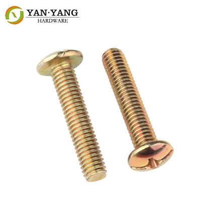 China High Quality Stainless steel machine screw with cylindrical head with round head for sale