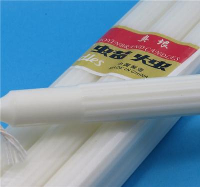 China Daily use printed scented bag white candle tipped candles in Mozambique for sale