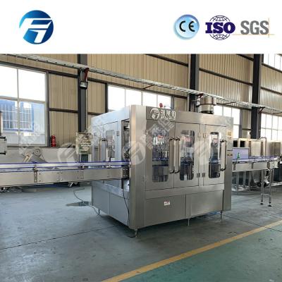 China Glass Bottle Carbonated Water Filling Equipment Sparkling Water Soft Drink Manufacturing Plant for sale