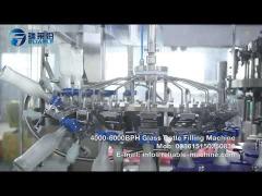 glass bottle filling machine