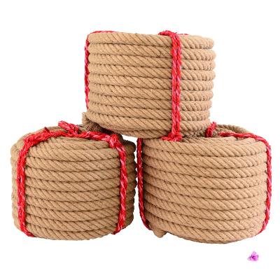 China High Quality Handmade Sisal Rope Hemp Rope - Creative Material Braided Rope Woven Decorative Rope Wall DIY for sale