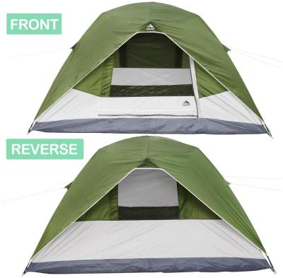 China Outdoor Camping Outdoor Single Layer Double Couple Camping Tent Folding Tourist Tent for sale