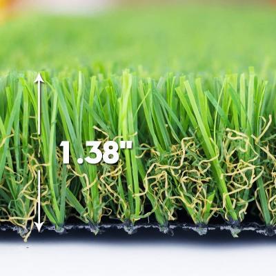 China Decorate TO GROW Realistic Artificial Grass Cover - Patio Indoor Outdoor Balcony Lawn Garden Synthetic Grass Mat for sale