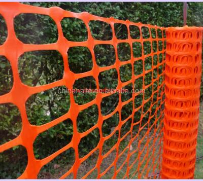 China Reusable plastic orange construction safety barricade netting for sale