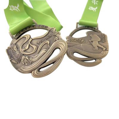 China China Customized Customized Sports Events Brand Commemorative Medal Making All Kinds Of Sports Meeting Medal Designs With Ribbons Marry for sale