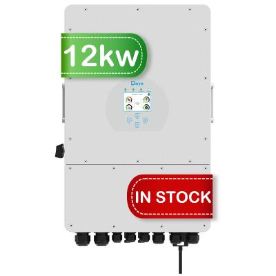 China Ningbo Deye Hybrid-Wechselrichter SUN 8kw 10kw 12kw SG04LP3-EU Three Phase Wall Mounted Hybrid Solar Inverter 8kw 10kw 12kw for sale