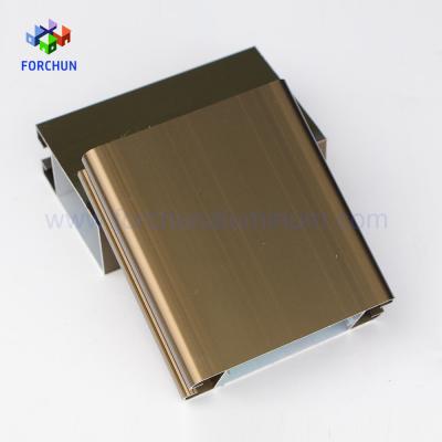 China door & Window All Type Bronze Color Aluminum Extrusion Profile For Windows for sale