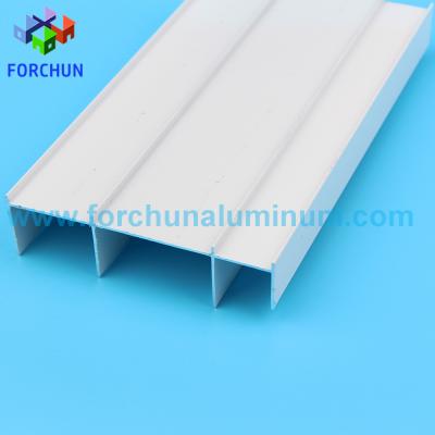 China door & White Window Powder Coated Aluminum Extrusion Profile For Dominican Sliding Windows for sale