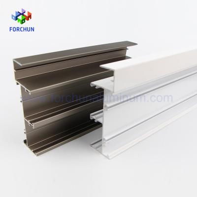 China door & Aluminum Extruded Sliding Window Profile Door Frame Bronze Color Price Per Kg for sale