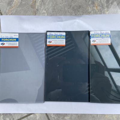 China Yard 5MM Tinted Float Glass For Window Doors/4MM Gray Glass Price 3300X2140 for sale