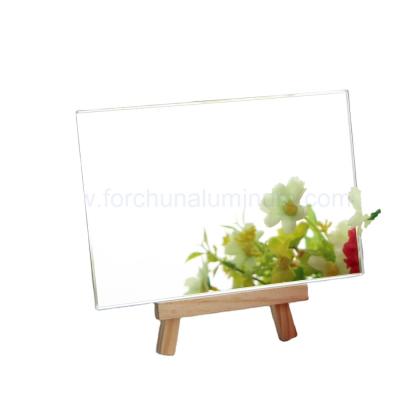 China Minimalist Double Coated 4MM Aluminum Clear Silver Glass 3MM Mirror Glass 4mm Mirror for sale