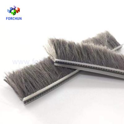 China Modern 7*6 Water Proof Trim For Windows And Doors / 6*8 Brush Trim For Sliding Windows And Doors for sale